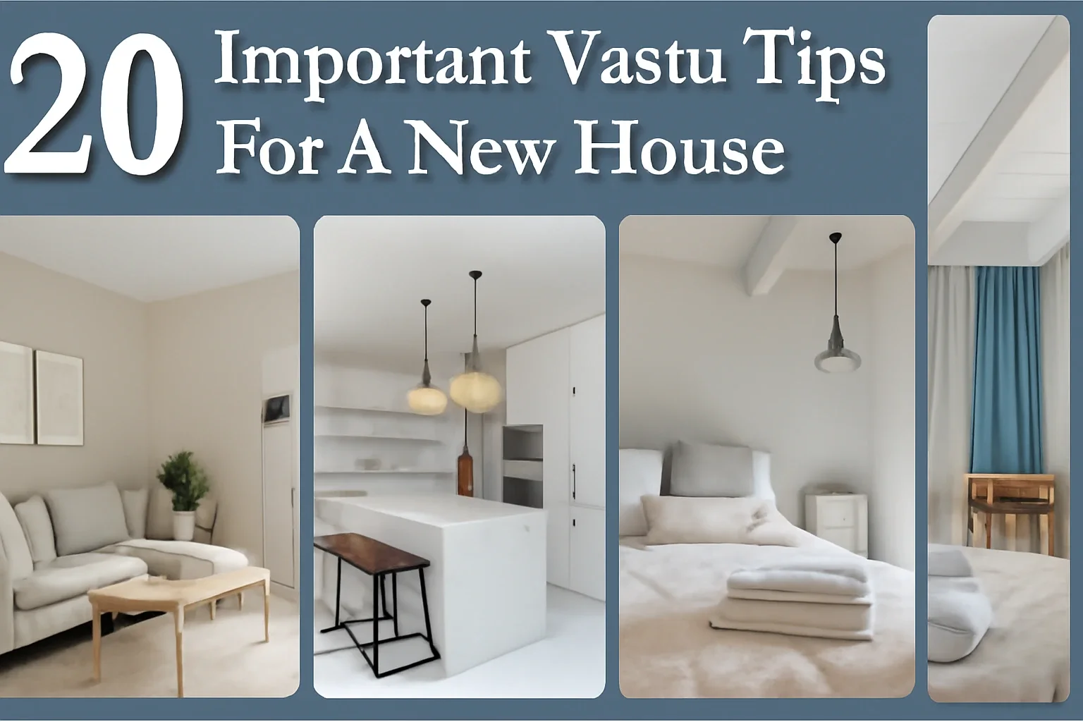 20 Important Vastu Tips for New House