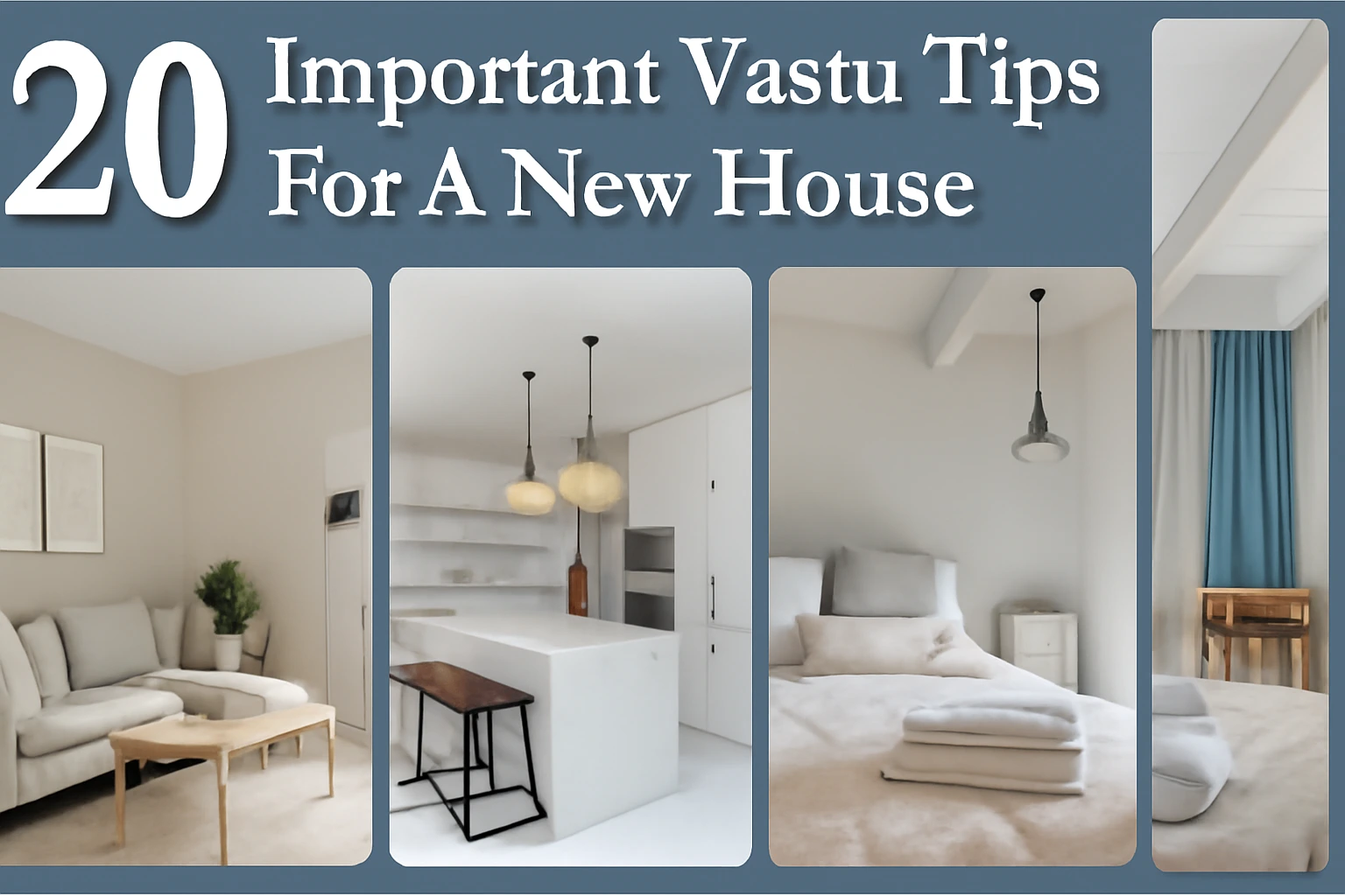 20 Important Vastu Tips for New House